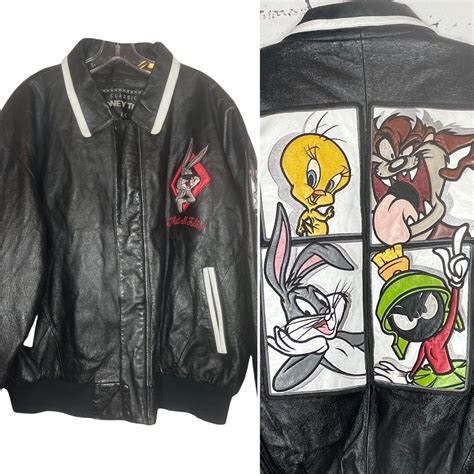 Looney Tunes Bugs Bunny Full Leather Embroidered Gem