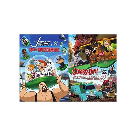 Buy Wwe Cartoon Scooby Doo Jetsons Dvd 2 Pack Curse Of The Speed