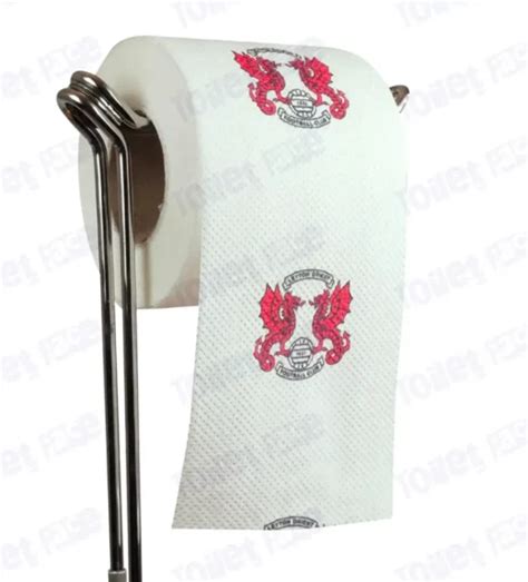 Leyton Orient Football Club Novelty Toilet Paper Toilet Face