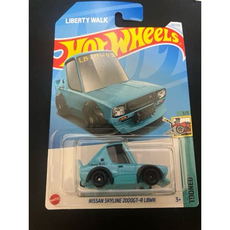 Hot Wheels Nissan Skyline Gt R Lbwk Shopee Malaysia