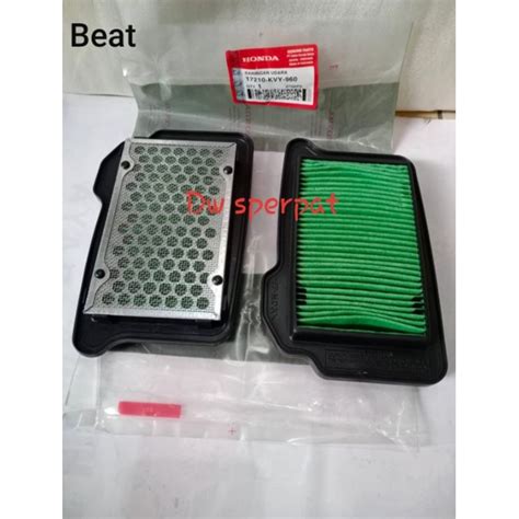 Jual Filter Udara Saringan Udara Beat Karbu Old Kode Part Kvy