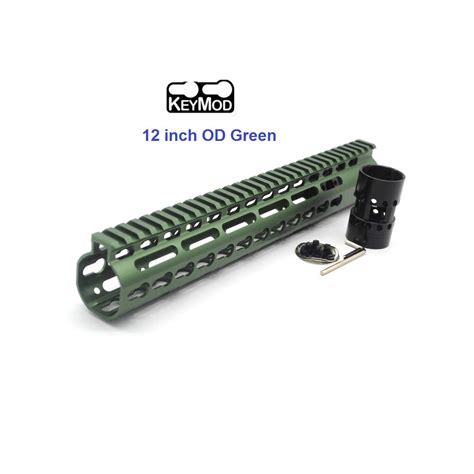 Trirock New Nsr 12 Inch Length Olive Drab Green Free Floating Keymod