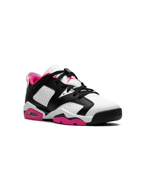 Jordan Kids Air Jordan 6 Low "Fierce Pink" Sneakers | Black | FARFETCH