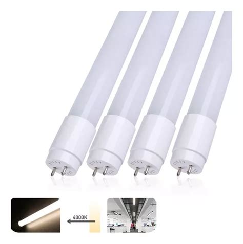 Kit 4 Lampadas De Led Tubolar 90cm Branco Neutro 13w 4000k Frete grátis