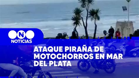 Ataque Pira A De Motochorros En Mar Del Plata Telefe Noticias Youtube