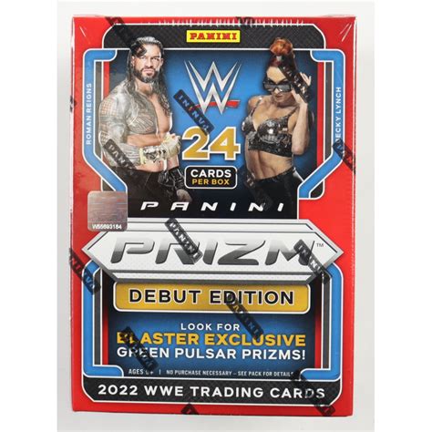 2022 Panini WWE Prizm Wrestling Blaster Box With 6 Packs Pristine