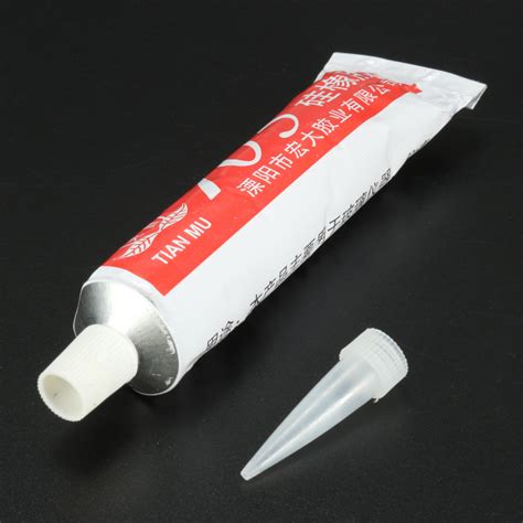 50ml 705 Transparent Silicone Glass Metal Sealant Adhesive Tiles Rubber ...