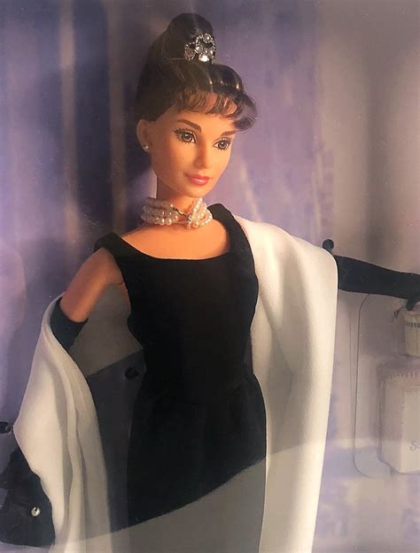 Mattel 1998 Audrey Hepburn Breakfast At Tiffanys Barbie Etsy