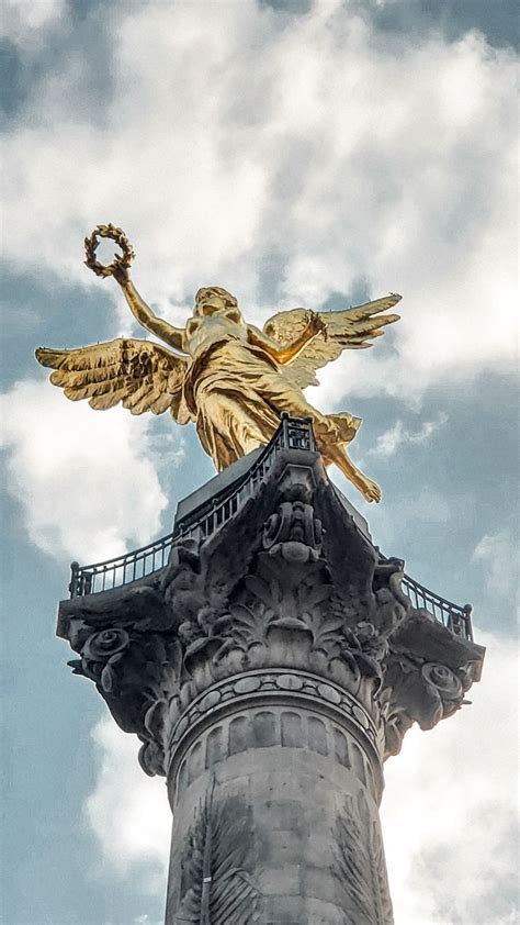 Ángel de la Independencia CDMX Arte del antiguo egipto Angel de la