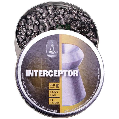 Balines Bsa Interceptor Cal Mm Ud Carabinas Y Pistolas