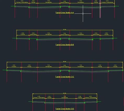 How To Draw Cross Section In Autocad From Excel Data Printable Templates