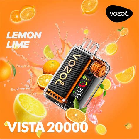 Vozol Lemon Lime Vista Puffs Best Vape In Dubai