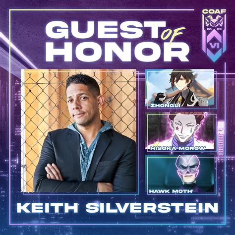 Guest Announcement: Keith Silverstein — Colorado Anime Fest