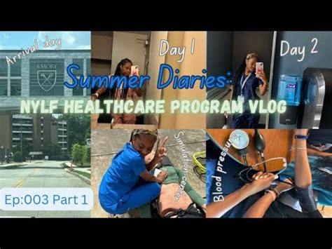 Summer Diaries Ep 003 NYLF HEALTHCARE PROGRAM VLOG PART 1