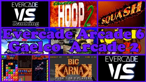 Ranking All Games On The Evercade Arcade 6 Gaelco Arcade 2 YouTube