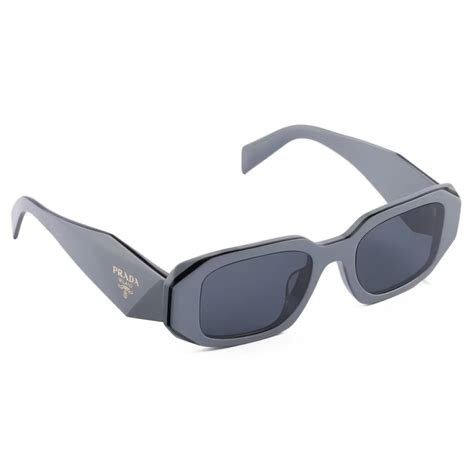 Prada Prada Symbole Geometric Sunglasses Marble Black Graphite