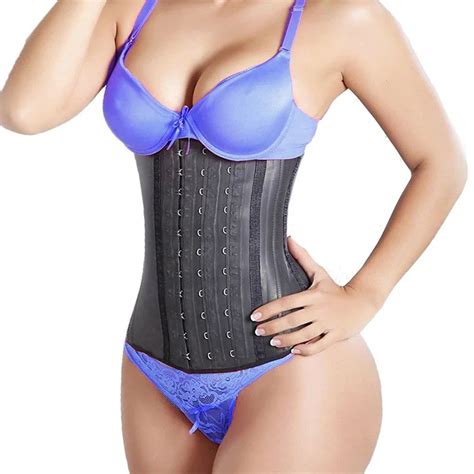 Corset Amincissant En Latex Pour Femme Ceinture En Forme De Sablier