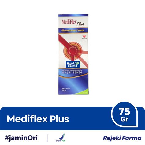 Jual Mediflex Plus Cream 75 Gram Glucosamine Original Shopee Indonesia