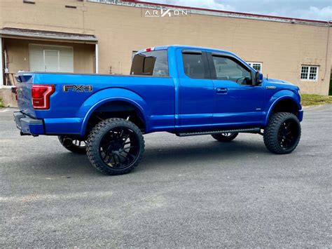 Ford F Wheel Offset Aggressive Outside Fender Suspension