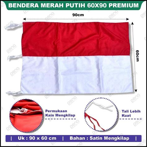 Jual Bendera Indonesia X Cm Bendera Merah Putih Bendera Rumah