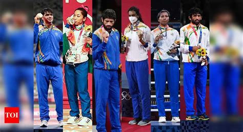 Tokyo Olympics 2020 The Stars Of Indias Best Ever Olympic Performance