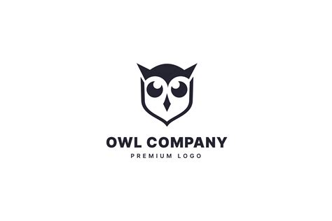 Simple And Creative Owl Logo Design Graphic By Hekenostudio Creative