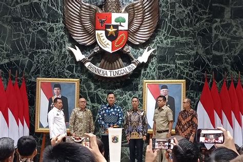 Menteri ATR BPN Dan Heru Deklarasi Jakarta Selatan Jadi Kota Lengkap