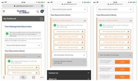 Finding Your Lab Results On Glanbia Connect Tirlán Farmlife