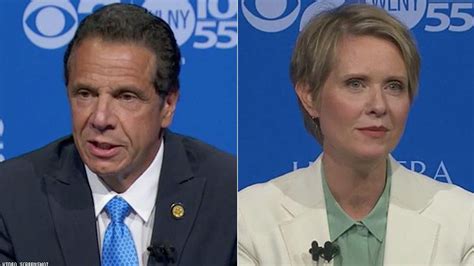 Watch The Entire Fiery Debate Between Andrew Cuomo Cynthia Nixon