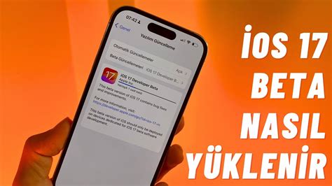 Ios Beta Nasil Y Klen R Youtube