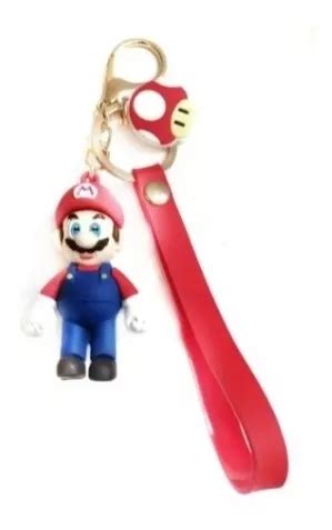 Llavero Super Mario Bross Mario Llavero En Silicona Mercadolibre