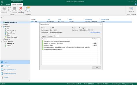 Managing Publishing Disks Session Veeam Agent For Microsoft Windows Guide