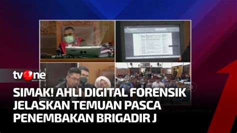 Ahli Digital Forensik Ungkap Grup Wa Duren Tiga Usai Yosua Tewas