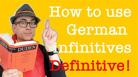 How To Use German Infinitives