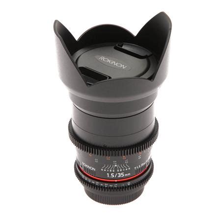 Used Rokinon Mm T Cine Ds Wide Angle Lens For Canon Ef Mount Ds M C