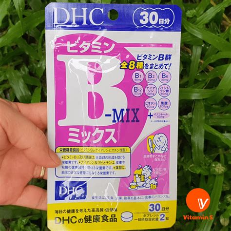 Viên uống DHC Vitamin B Mix bổ sung Vitamin B gói 60 viên 30 ngày