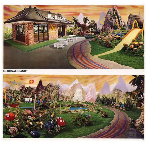 The McDonaldland set was built in the fall of 1970, and debuted on TV