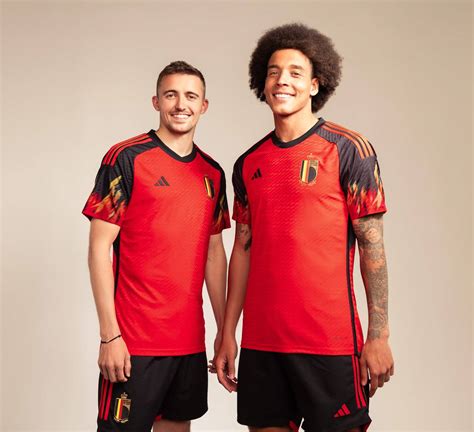 Playera Adidas Bélgica Primera Equipación Mundial Qatar 2022 Niño