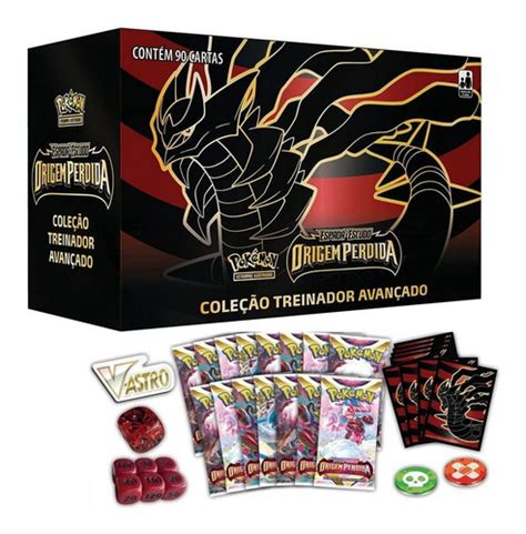 Pokémon Box Treinador Avançado Origem Perdida Giratina Copag