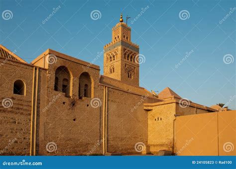 Mezquita De Koutoubia En Marrakesh Marruecos Imagen De Archivo