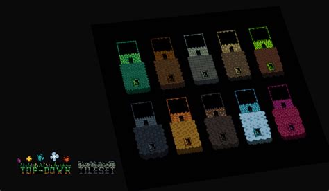 top  tileset    unique simplistic top