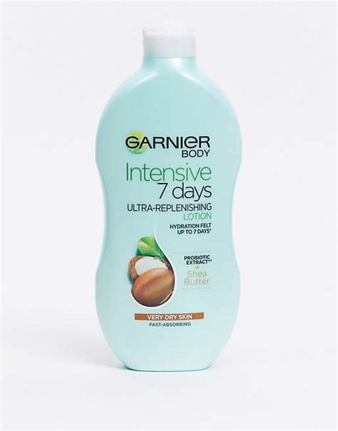 Garnier Intensive 7 Days Bodylotion Für Trockene Haut Mit Shea Butter Und Probiotischem