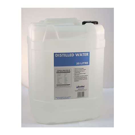 20 Litre Distilled Water Container