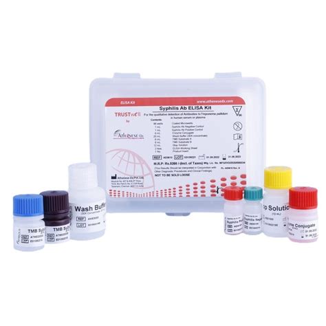 CTK TRUSTwell Syphilis Ab Elisa Kit At Rs 1900 Kit Elisa Kits In