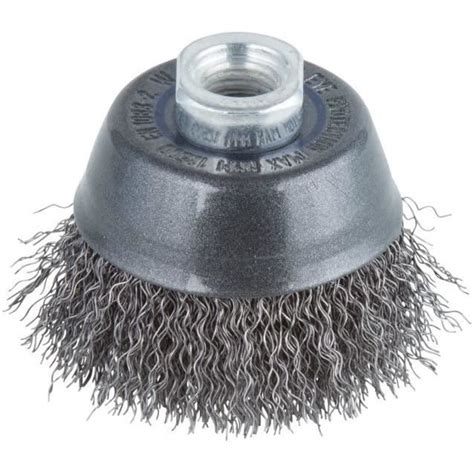 Brosse M Tallique Soucoupe M Diam Tre Mm Argent