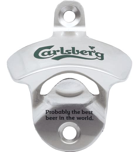 Carlsberg Wall Mounted Metal Bottle Opener Carlsberg Brand Store