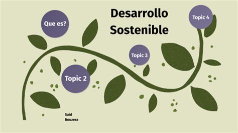 Mapa Conceptual Desarrollo Sostenible By Said Amen Bouzera Pacheco On