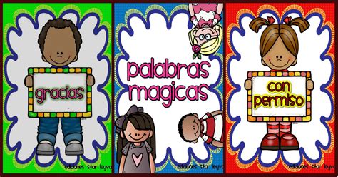 Palabras M Gicas Tarjetas Imprimibles Imagenes Educativas