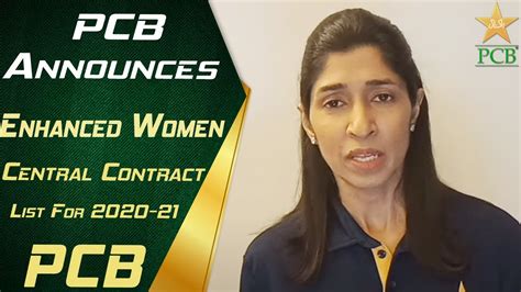 PCB Announces Enhanced Women S Central Contract List For 2020 21 PCB