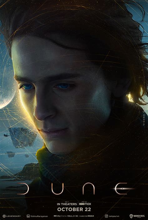 DUNE | Timothée Chalamet | Poster Design on Behance